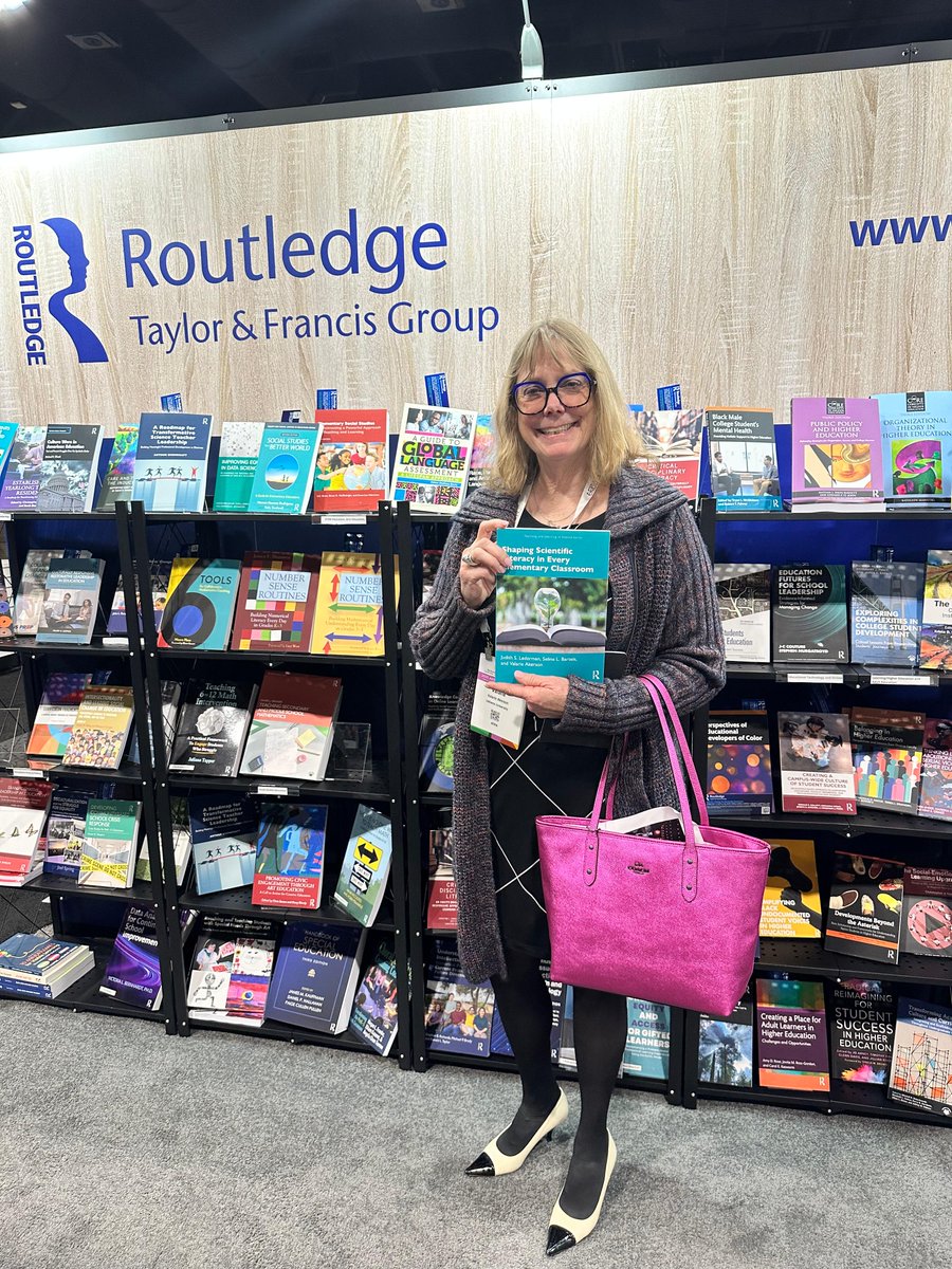 Authors <a href="/DrTLMcMickens/">Tryan L. McMickens</a> of "Black Male College Students' Mental Health" and <a href="/PowerGirl2009/">Valarie Akerson</a> of 'Shaping Scientific Literacy in Every Elementary Classroom' stopped by our AERA booth 315! 👋

They are just a couple of our featured 30% off titles: spr.ly/601429nXn

#AERA2025
