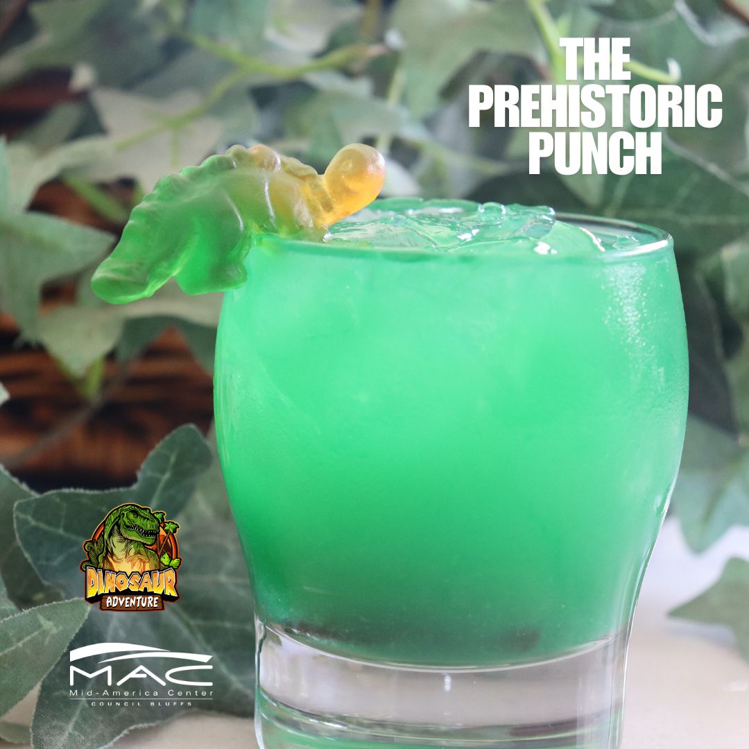 Join us for a weekend full of dinosaur fun! 🎉 While you're here, don't miss out on our signature drink, The Prehistoric Punch! 😀
dinosauradventure.com
#midamericacenter #dinosaur #signaturedrink
