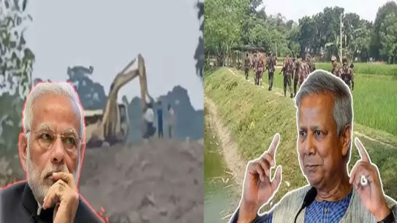 সীমান্তে বাঁধ দিচ্ছে বাংলাদেশ, ড. ইউনূসের মাস্টারস্ট্রোকে ভারতের ঘুম হারাম
