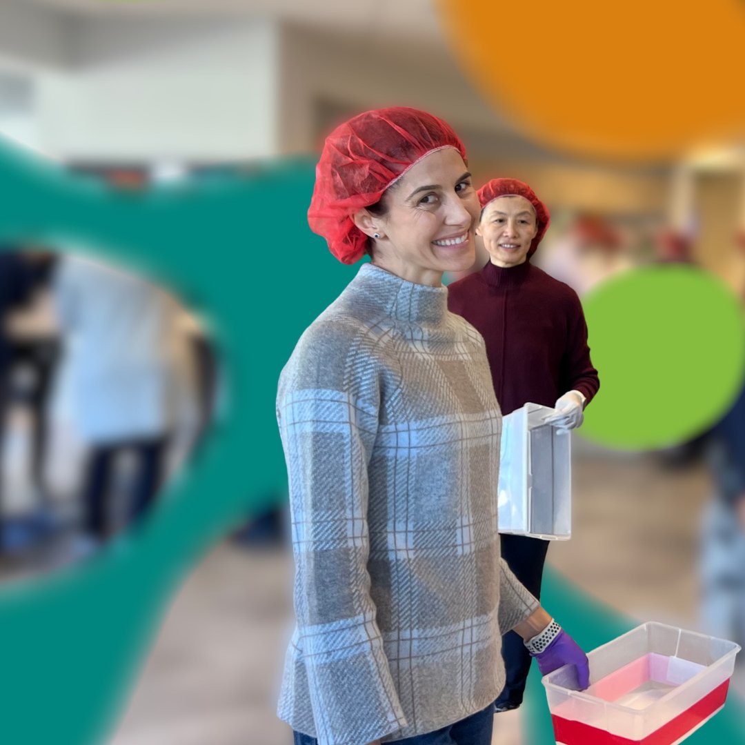 ScholarRock's tweet image. This #NationalVolunteerWeek we&apos;re reflecting on our annual tradition with hunger relief nonprofit, @Rise2030. Beyond #CreatingPossibilities for patients, we recognize the importance of giving back to communities in need. We’re committed to making an impact—in &amp;amp; outside the lab.