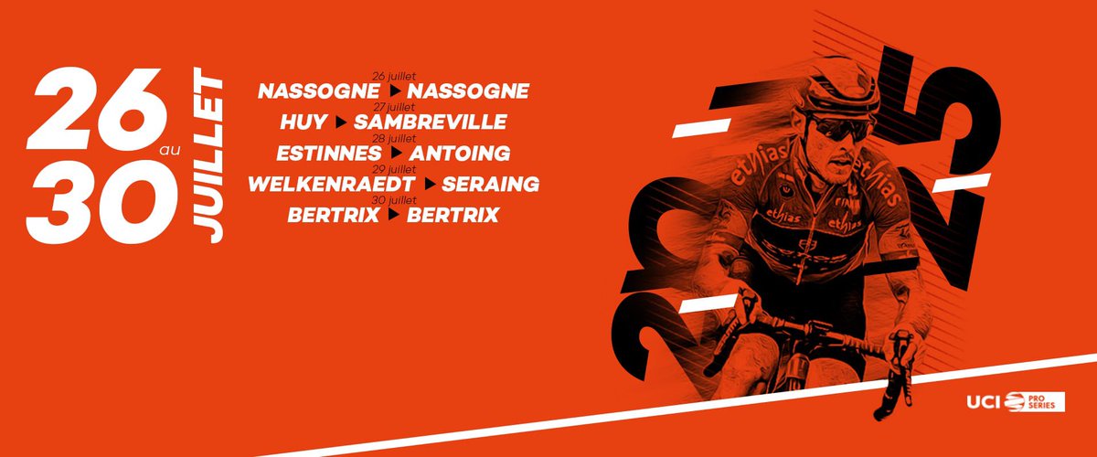 📢📢📢
Découvrez les 5 étapes de l’Ethias Tour de Wallonie (2. Pro) 2025!
🗓️ 26-30/07

Communiqué ⬇️
trworg.be/lethias-tour-d…

#Ethiasontour 
<a href="/EthiasFR/">Ethias FR</a> 💛