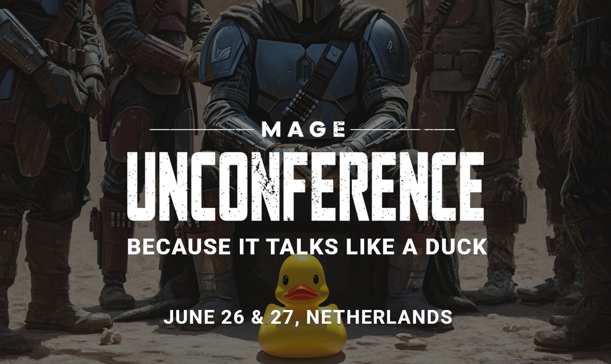 It is yellow, it talks like a duck, it walks like a duck - so it is a duck. But how do we explain things to a (rubber)duck? Unconference talks help us communicate better! yir.io/n9vdh8y3