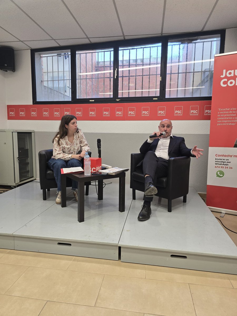 🏛️🗣️ Ahir vam guadir de la companyia del Delegat del Govern a Catalunya, <a href="/carlosprietogo/">Carlos Prieto Gómez</a>, que ens va explicar el funcionament de la Delegació i les tasques que realitza aquest òrgan per a la ciutadania.

🌹 Sempre és un honor escoltar-te a la teva agrupació!