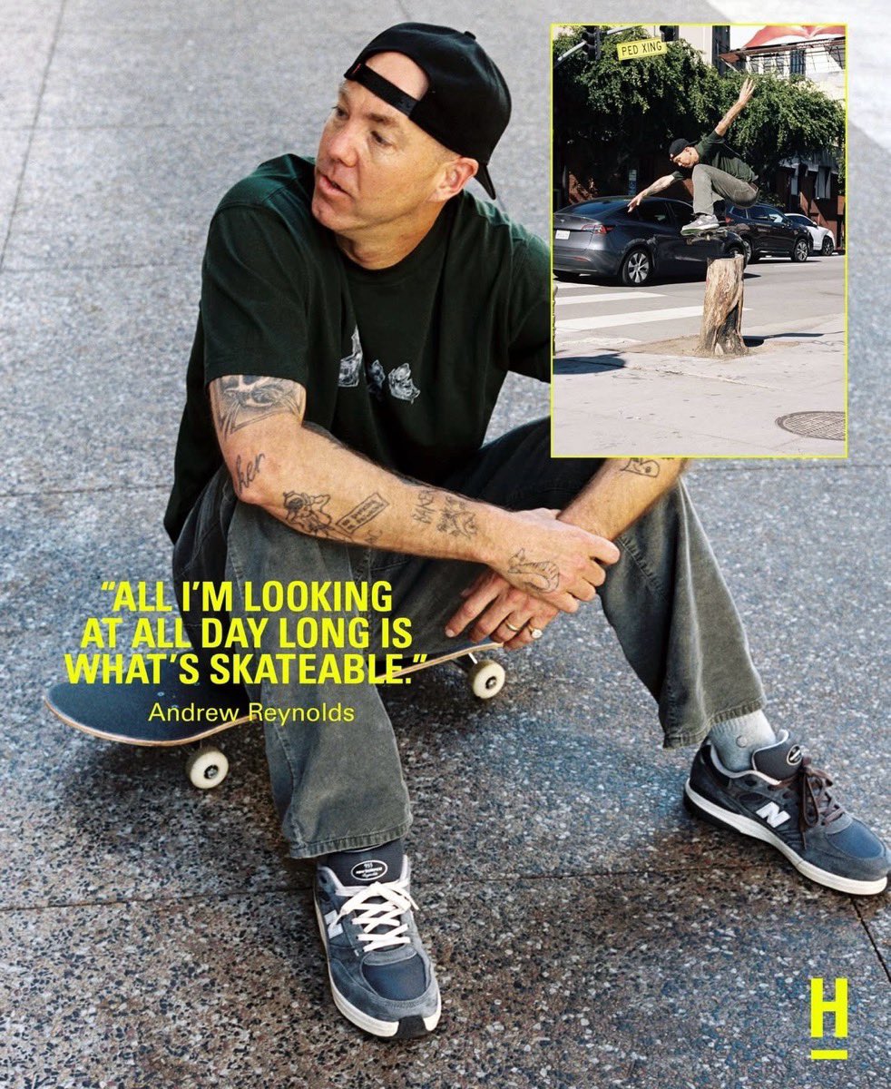 Andrew Reynolds x New Balance Numeric『933 “Grey”』が国内5月27日