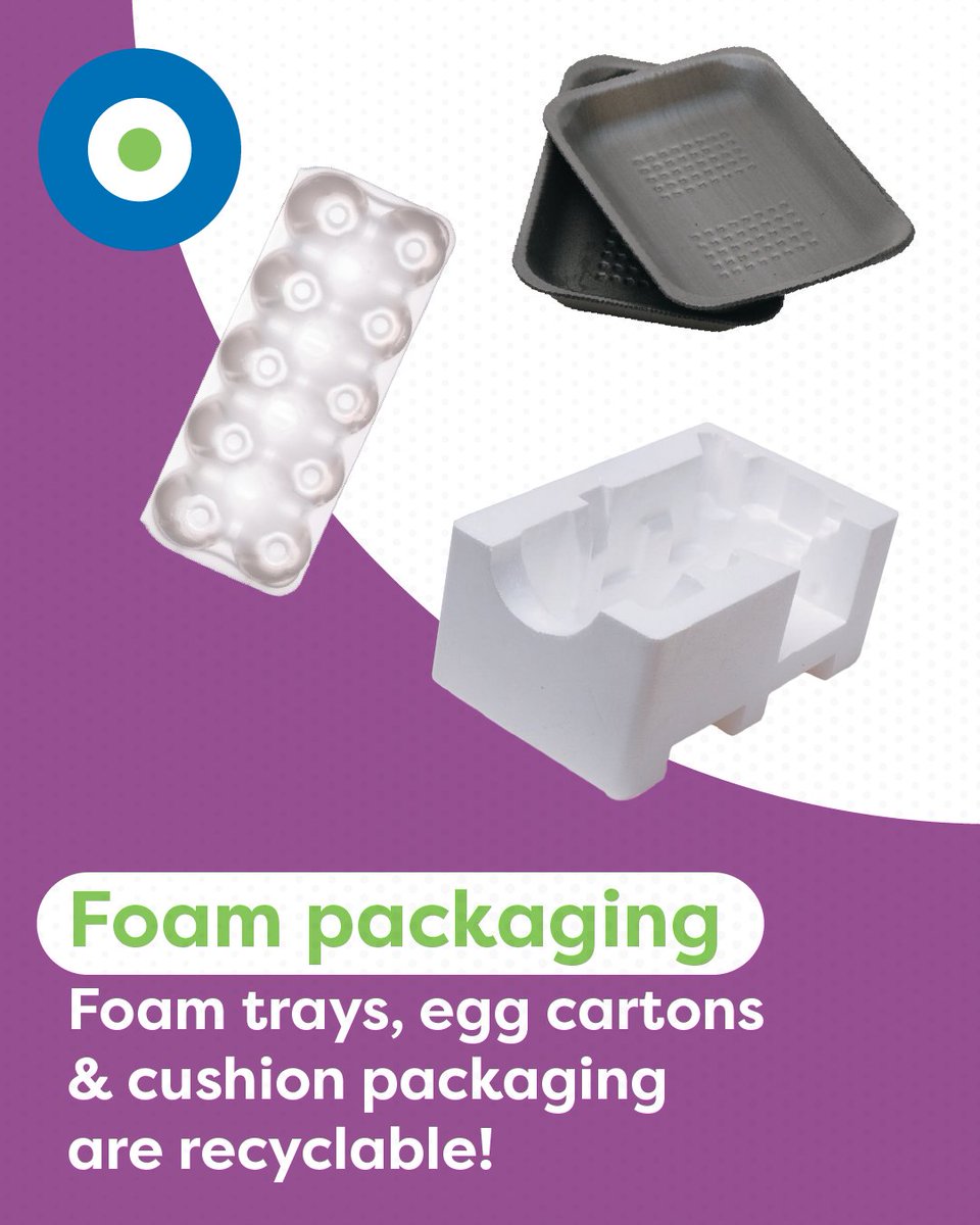 🌸 Spring Cleaning? Recycle Right! ♻️✨

🍾 Glass bottles &amp; jars – Rinse &amp; recycle non-deposit glass!
🛍️ Flexible plastics – Plastic bags, overwrap &amp; crinkly wrappers go to a depot!
📦 Foam packaging – Foam trays and egg cartons are recyclable!

Keep it clean, keep it green!