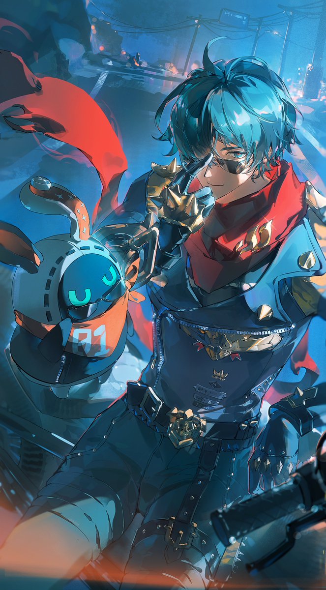 luochunRing's tweet image. #ZenlessZoneZero #zzzero #绝区零 #Wise #SethLowell  #lighterzzz #harumasa 
发现画过的绝区零帅哥有四张了，正好凑一起发发