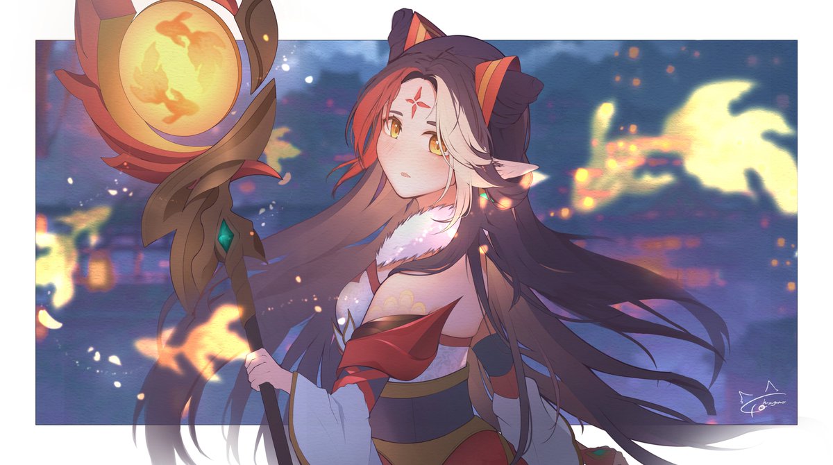 4Os0_'s tweet photo. Lunar Festival🧧🎊
#Nami #LeagueOfLegends 
#LeagueOfLegendsArt https://t.co/fU6a5gmhtt
