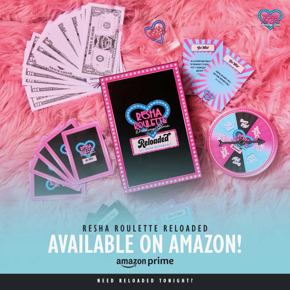 CareshaPlease's tweet image. Get #ReshaRouletteRELOADED as early as TODAY on @Amazon! 🚛💘 

Here’s the link!😮‍💨: a.co/d/cxYoZVU