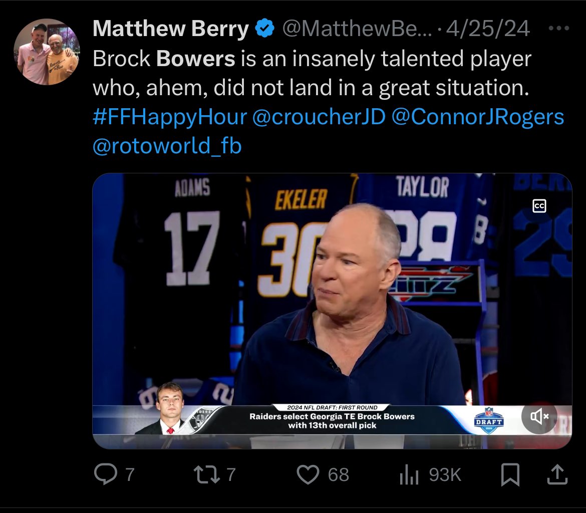 realwadejansen's tweet photo. @MatthewBerryTMR Hey @MatthewBerryTMR, remember when you said the same exact thing last year? Just curious if you can let me know how that turned out? https://t.co/KL7wWEWj9Q