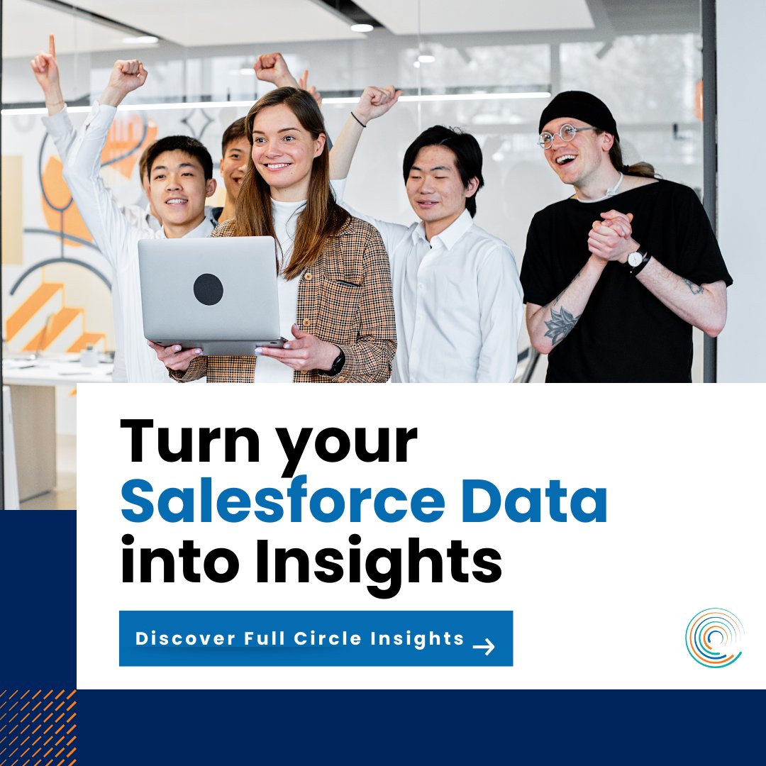 Unlock the power of alignment 🤝

Full Circle helps create detailed customer journey maps. 

By tracking every touchpoint, we turn your Salesforce data into clear, actionable insights, resulting in smarter decisions and better outcomes.📈

See how: bit.ly/4jvXFJh