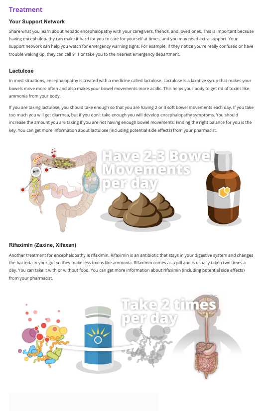 CirrhosisCareAB's tweet image. HE is a common complication in cirrhosis and can be scary for patients and those who care for them. Guide patients on symptoms like confusion, irritability, & drowsiness by visiting CirrhosisCare.ca
#LiverTwitter