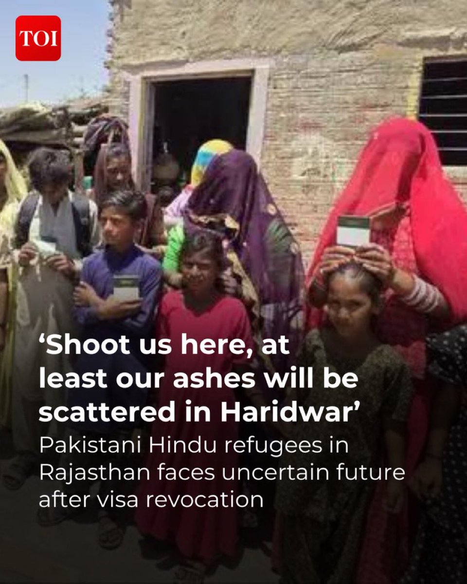 Swati Goel Sharma (@swati_gs) on Twitter photo Urgent appeal to <a href="/narendramodi/">Narendra Modi</a> ji. Please exclude Pakistani Hindus living in India on short-term visa from mandatory return to Pakistan by April 27
Pak Hindus who recently arrived in Bharat and have not received long term visa yet, are in great panic. Most wrapped up their life Urgent appeal to <a href="/narendramodi/">Narendra Modi</a> ji. Please exclude Pakistani Hindus living in India on short-term visa from mandatory return to Pakistan by April 27
Pak Hindus who recently arrived in Bharat and have not received long term visa yet, are in great panic. Most wrapped up their life