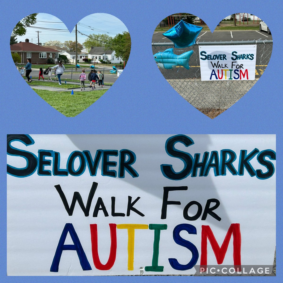 Thanks to Ms. Jaime for organizing today’s walk-a-thon!! 🦈
