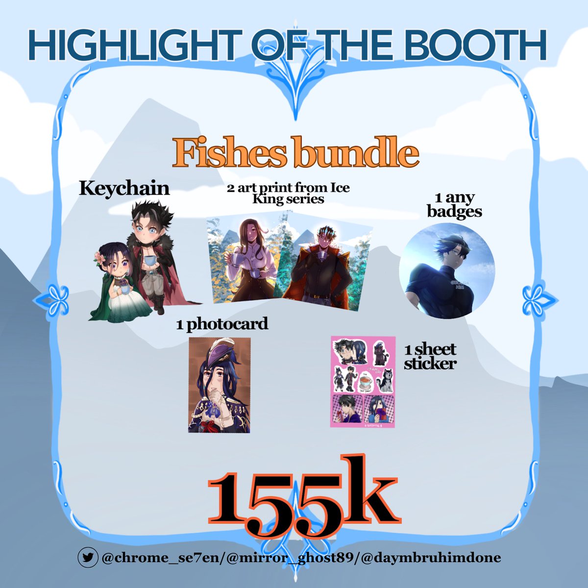 chrome_se7en's tweet photo. We have bundle offers too ☺️🙌✨ #wriorinde #clothesley #Comifuro20 #comifuro20catalogue https://t.co/Fv2b0zEbZC