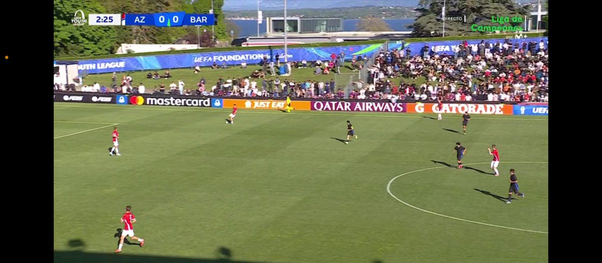 Watching now: <a href="/FCBarcelona_es/">FC Barcelona</a> U19 vs <a href="/AZAlkmaar/">AZ</a> U19
<a href="/UEFAMensYouth/">UEFA Men's Youth</a>