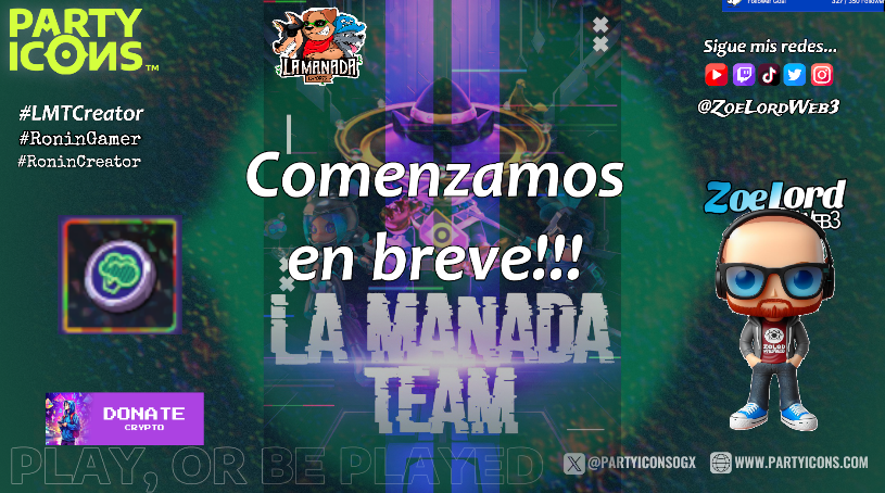 ZoeLordWeb3's tweet photo. Ready to farm #KOOLI at @PartyIconsOGX with frens from @La_ManadaTeam live
https://t.co/XoJuwf9aT6
#LMTCreator #LMTGamer
#RoninCreator #RoninGamer
@Ronin_Network @PartyPablo_OGX https://t.co/TjfJFe9uqQ