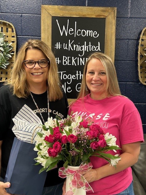 Congratulations to our Nurse Allison, who has just been named Cherokee Zone Nurse of the Year! She exemplifies the highest standard of care, compassion, and dedication in her role as school nurse at Knox. Nurse Allison is a shining example of what it means to serve with heart! 🩵