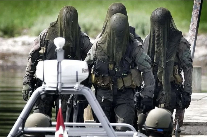 Danish special forces called "Frogmen"