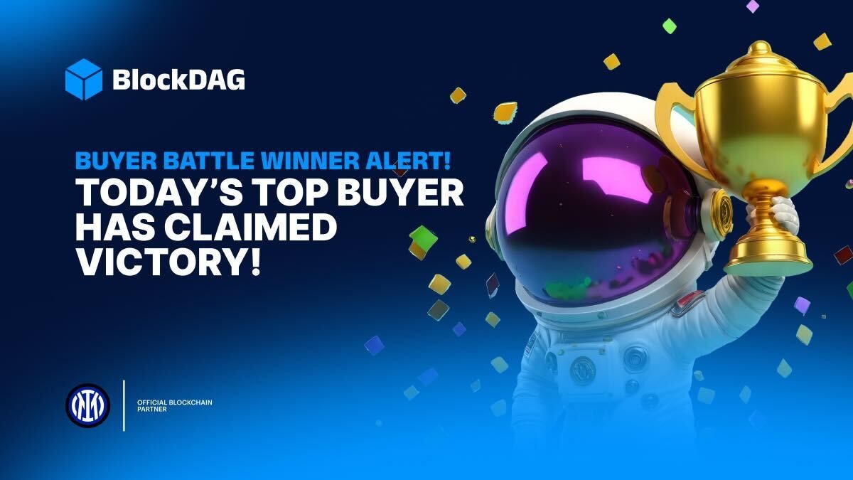 💥The Buyer Battle has been conquered and today’s top buyer just bagged 11.88 MILLION BDAG! 🏆

➡️0xe...5e2 ⬅️

This isn’t just a win… it’s a POWER MOVE. And guess what? Tomorrow, it could be YOU. 💸

🚨But time’s running out… BDAG is still just $0.0025 – before it launches at