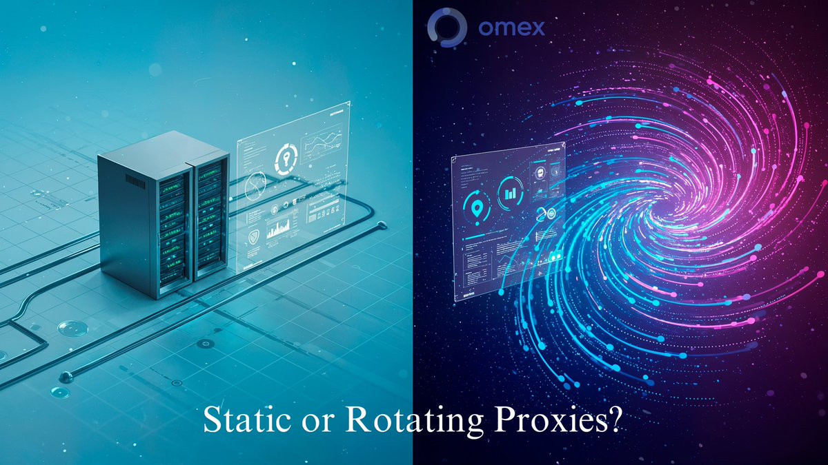 Omex_AI's tweet image. Static or rotating proxies? 🤔

It’s not a choice — it’s a tactic.
With OmexAI, you get both.

🔹 Static: one clean IP = trust, stability
🔄 Rotating: fresh IPs = stealth, scale

💡 Use smart. Switch fast. Stay invisible.

🔗 [OmexAI.com]

#OmexAI #ProxyTools…