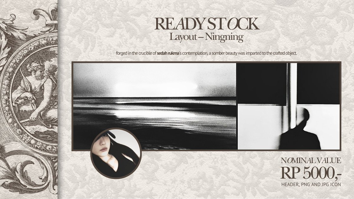 sedahrukma's tweet image. Help rt/repost? Thank you!

New drop layout - Ningning, priced at RP 5,000,-/each includes png and jpg icon. Don’t hesitate to knock my DM if you’re interested.

#zonauang #zonajajan