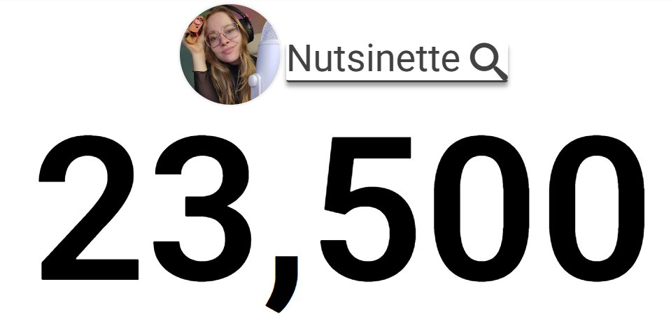 Bon, bouteille à la mer. J'ai une super opportunité qui s'ouvre pour bosser directo avec YouTube (et vivre ma dream life), mais pour ça il me faut 50000 abonnés avant mai. Un peu d'aide ? 🥹