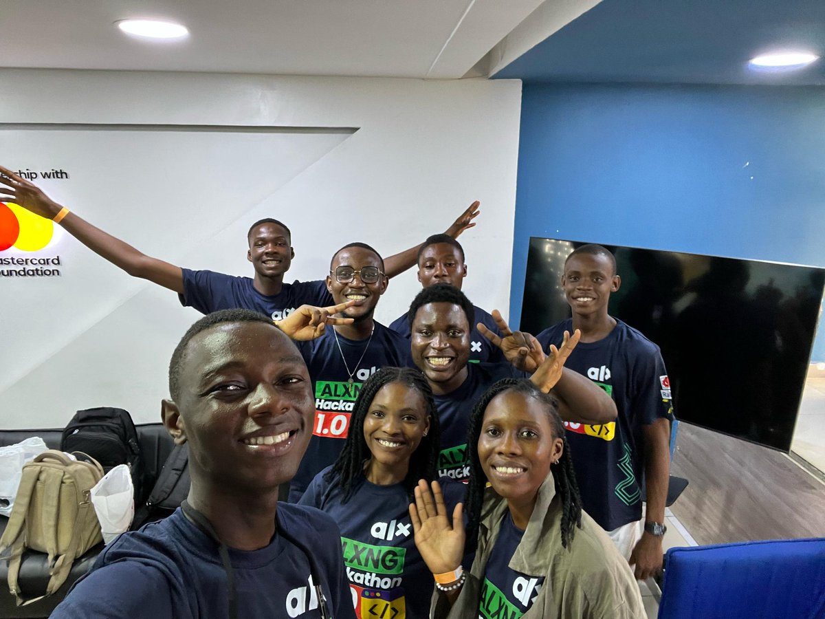 Abayomi Oladosu (@abayomi_oladosu) on Twitter photo We emerged as the team with the "Most Innovative Solution" in the #ALXNGHackathon 1.0
The Hackathon provided an opportunity to collaborate as a team with the mindset of creating real world solutions.
Thank you #ALX9ja <a href="/alx_africa/">ALX Africa</a> for this opportunity.
#alxnigeria #lifeatalx We emerged as the team with the "Most Innovative Solution" in the #ALXNGHackathon 1.0
The Hackathon provided an opportunity to collaborate as a team with the mindset of creating real world solutions.
Thank you #ALX9ja <a href="/alx_africa/">ALX Africa</a> for this opportunity.
#alxnigeria #lifeatalx