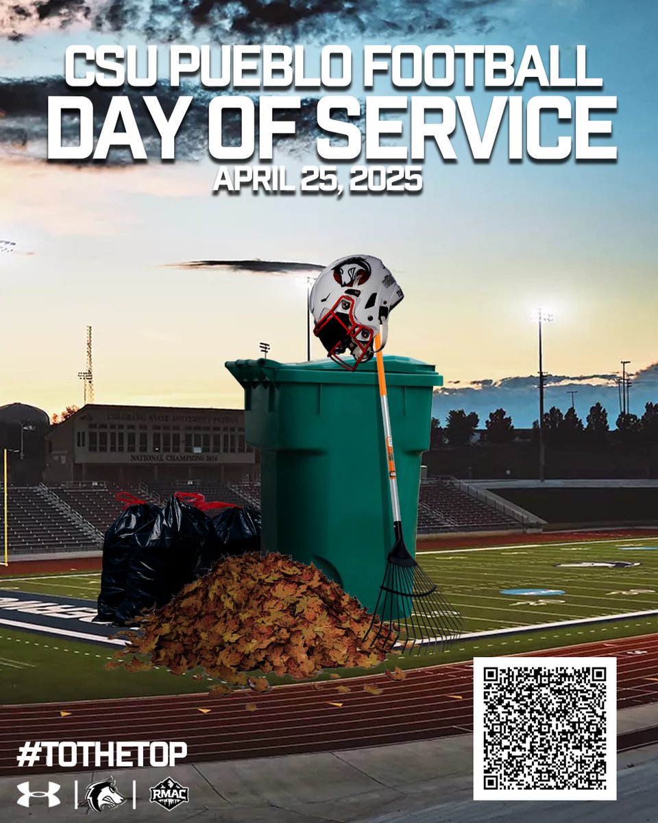 Can’t wait to get out today and serve the Steel City community. The Pack will be out all day giving back!! 

#ToTheTop