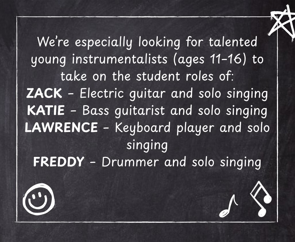 EpsomLightOpera's tweet image. Who’s ready to rock? 🎸 🤘

All the information you need for our next production School of Rock can now be found on our website!

eloc.org.uk/index.php/curr…