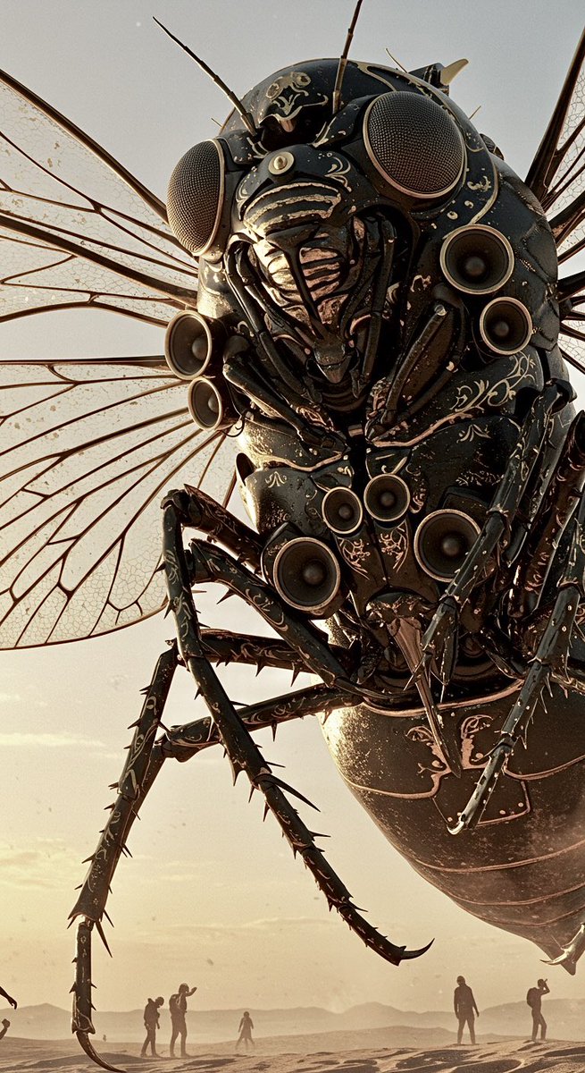 cipher_vortex's tweet photo. #AIart #SciFiArt #InsectArt #DigitalArt #GenerativeArt #CyberInsect #Biomechanical #RobotInsect #FuturisticArt #TechArt https://t.co/eiCbfulIZt