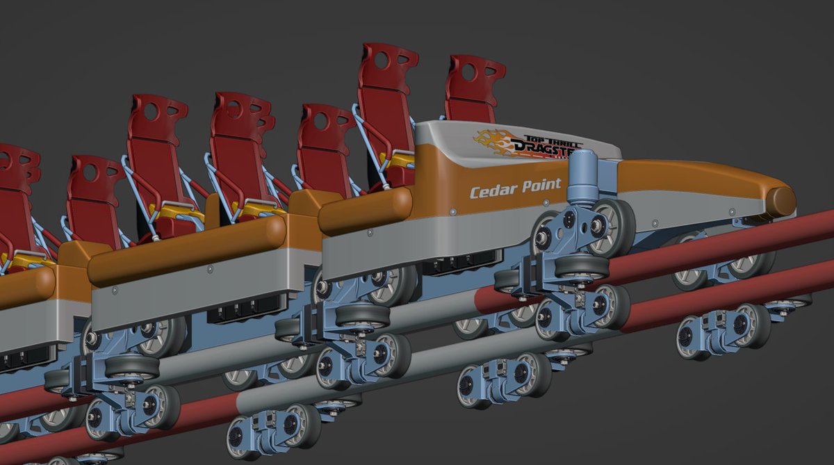 IntaAccelerator's tweet image. Top Thrill Dragster - Cedar Point 🇺🇸
Intamin Accelerator Coaster
(Modelled in Blender)