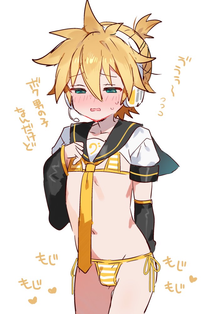 例の水着レンきゅん