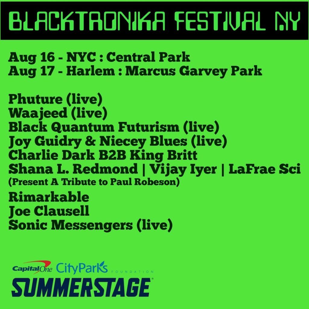 DJ Pierre, Wajeed, and Rimarkable appear on the Blacktronika Festival 2025 lineup ahead of this year’s event in New York City. 🔋

Read the article ➡️ edmidentity.com/2025/04/24/bla…