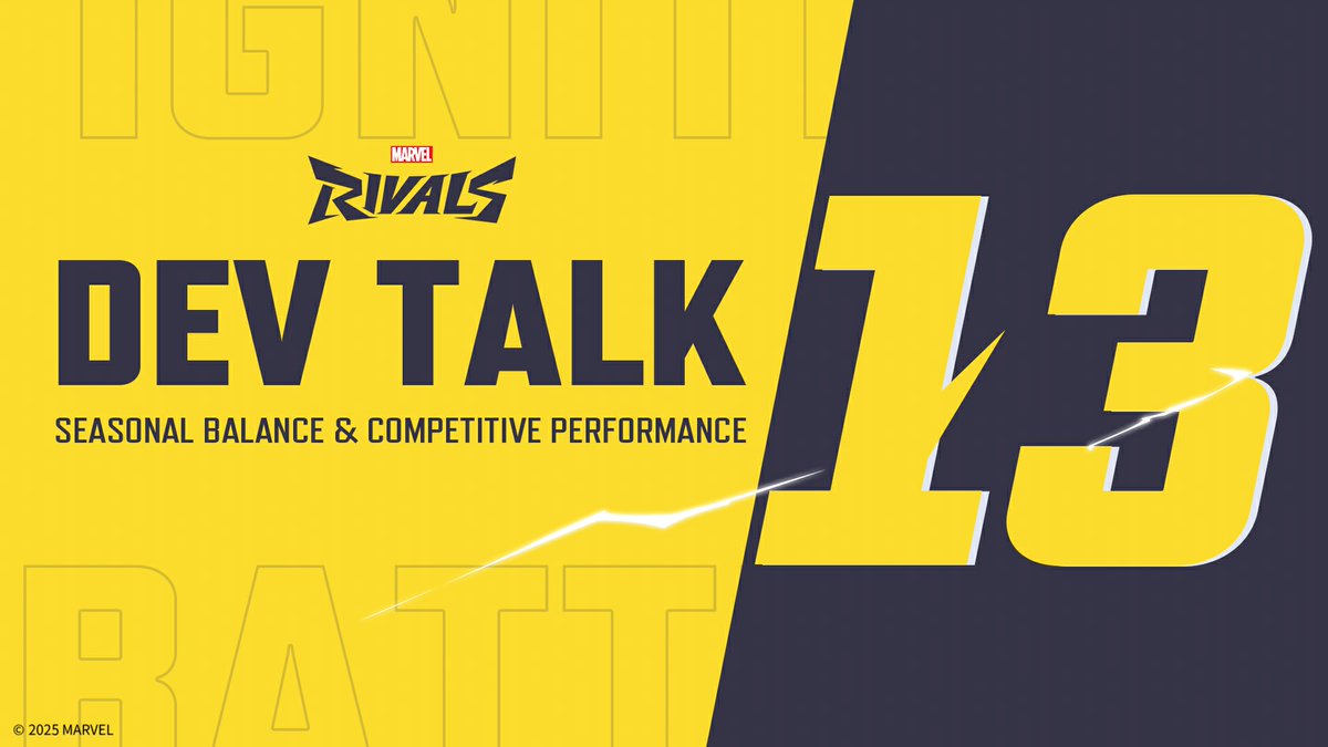 Marvel Rivals (@marvelrivals) on Twitter photo Dear Rivals, Since the launch of Season 2.0, we've been keeping an eye on community feedback, especially around balance changes and class performance in ranked play, and we wanted to take a moment to chat and clear things up!
 
Full details here >> marvelrivals.com/devdiaries/202…
Thanks Dear Rivals, Since the launch of Season 2.0, we've been keeping an eye on community feedback, especially around balance changes and class performance in ranked play, and we wanted to take a moment to chat and clear things up!
 
Full details here >> marvelrivals.com/devdiaries/202…
Thanks