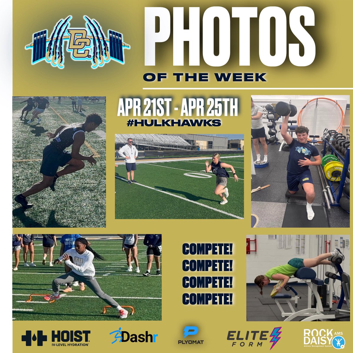 ‼️ Photos of the Week for 4/21/25 - 4/25/25 ‼️ 

#HulkHawks #Compete #CompetitiveBest #Hawkamania #DecaturProud #PersonalBest #ProfessionalBest