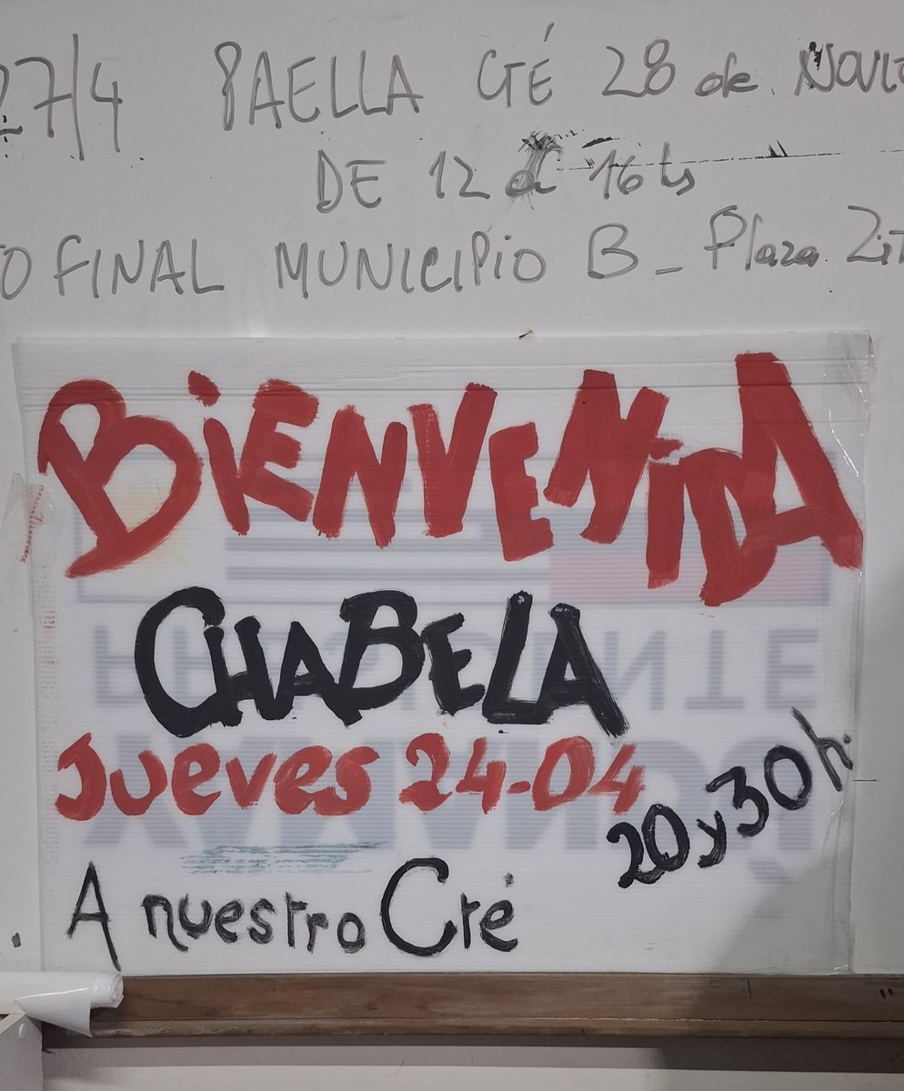 ChaBela con el barrio alcaldesa tweet media