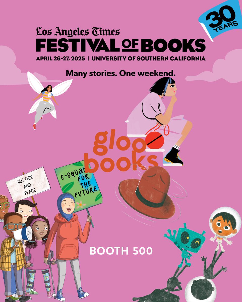 gloobooks (@gloobooks) on Twitter photo 📣LA!! See you THIS WEEKEND at <a href="/latimesfob/">LA Times Festival of Books</a> ! Come by to browse our books and say hi! We’ll be in the RED ZONE at BOOTH 500. 👋🏽
Also, make sure to catch Shelby Rabara <a href="/HarryShumJr/">Harry Shum Jr</a> at the Children’s Stage reading Martee Dares to Dance on Sunday at 11:20! 📣LA!! See you THIS WEEKEND at <a href="/latimesfob/">LA Times Festival of Books</a> ! Come by to browse our books and say hi! We’ll be in the RED ZONE at BOOTH 500. 👋🏽
Also, make sure to catch Shelby Rabara <a href="/HarryShumJr/">Harry Shum Jr</a> at the Children’s Stage reading Martee Dares to Dance on Sunday at 11:20!