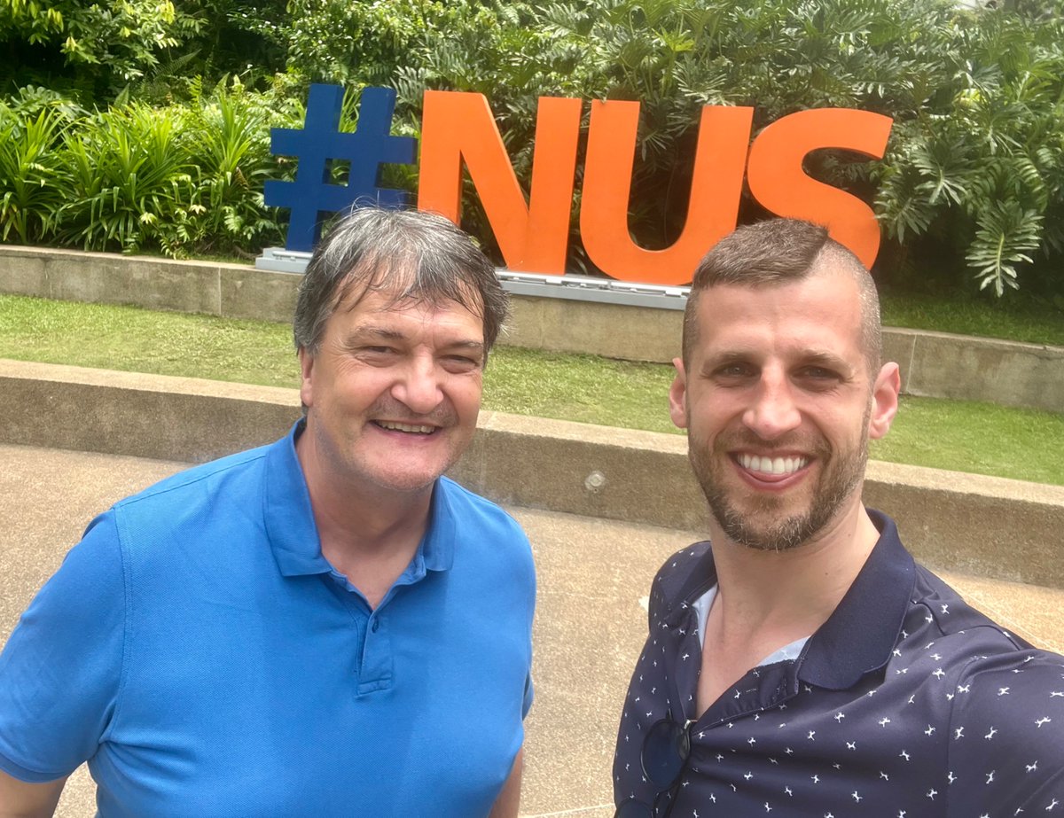 Jakub_Harnos's tweet image. Today, I had a fantastic opportunity to give a lecture at National University of Singapore. 🇸🇬Thank you very much, Christoph Winkler!!!! A lot of collaboration ahead! 🔬