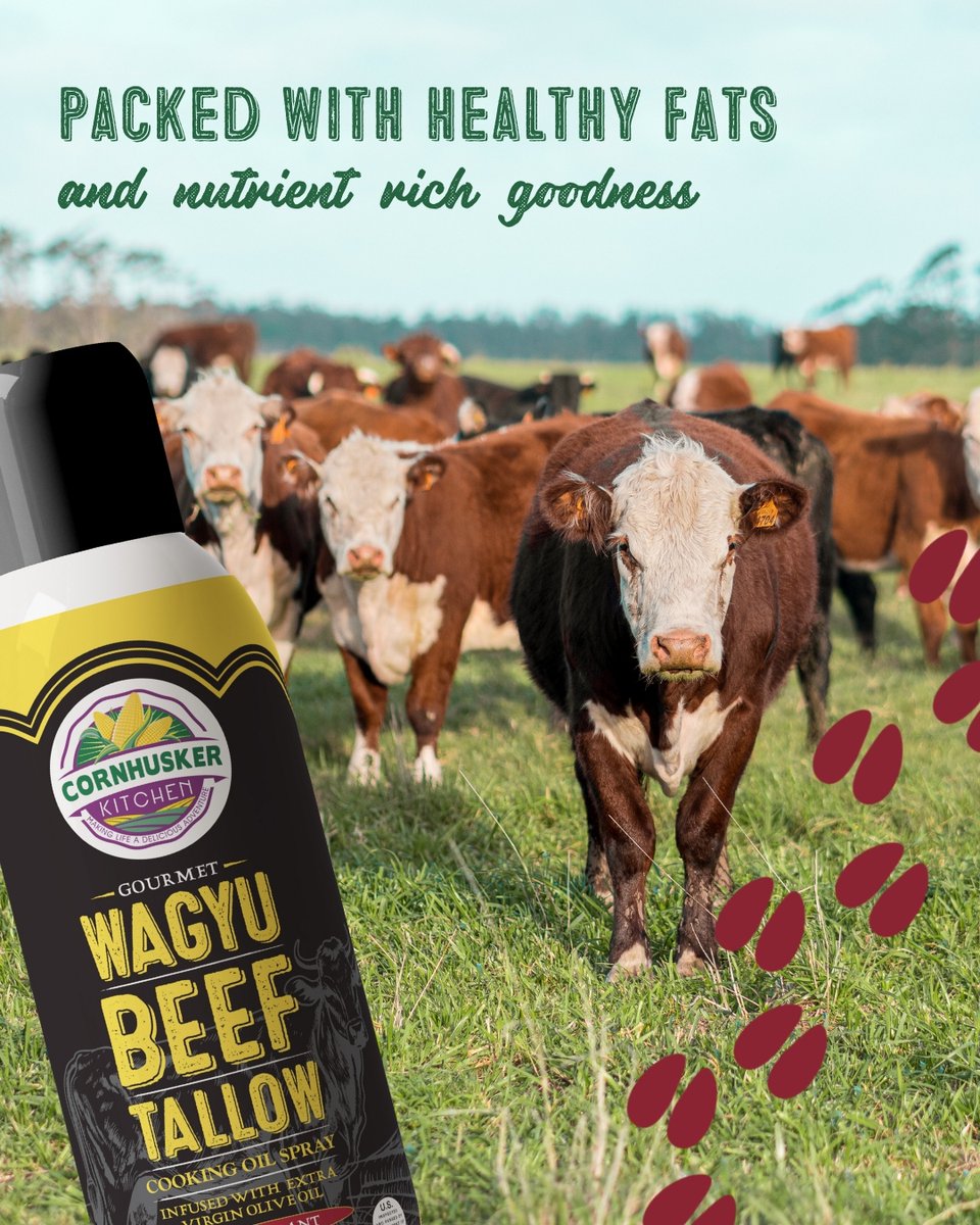 Made from 100% premium American Wagyu beef and just enough pure olive oil to keep things moving, this spray combines a rich, buttery flavor with a high smoke point for exceptional results in every dish.  
duckfatspray.com/collections/al…