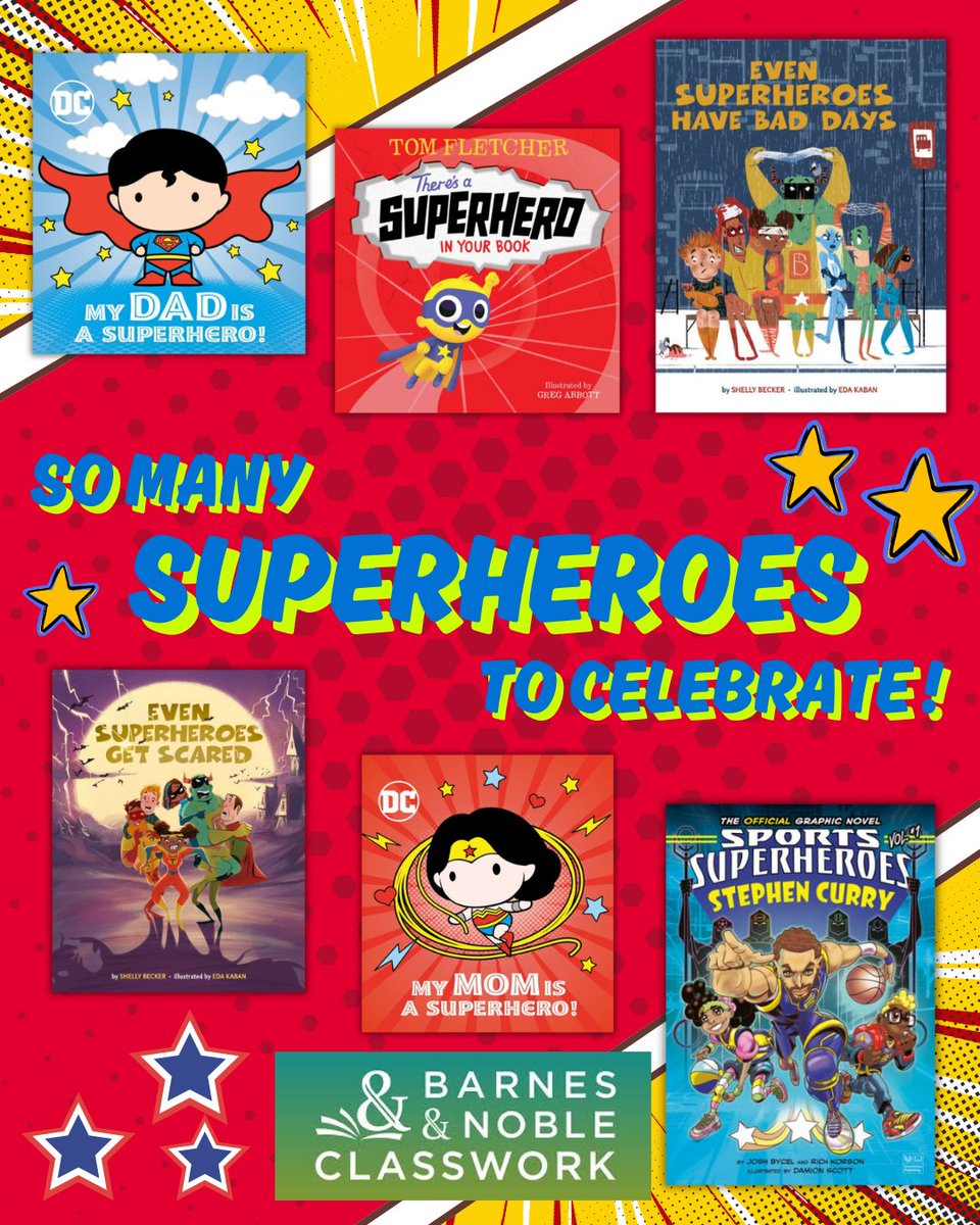 Barnes & Noble Classwork (@bn_classwork) on Twitter photo Celebrate the Superheroes in your life! ๐ฆนโโ๏ธ๐ฆนโโ๏ธ
<a href="/randomhousekids/">Random House Children's Books</a> Celebrate the Superheroes in your life! ๐ฆนโโ๏ธ๐ฆนโโ๏ธ
<a href="/randomhousekids/">Random House Children's Books</a>