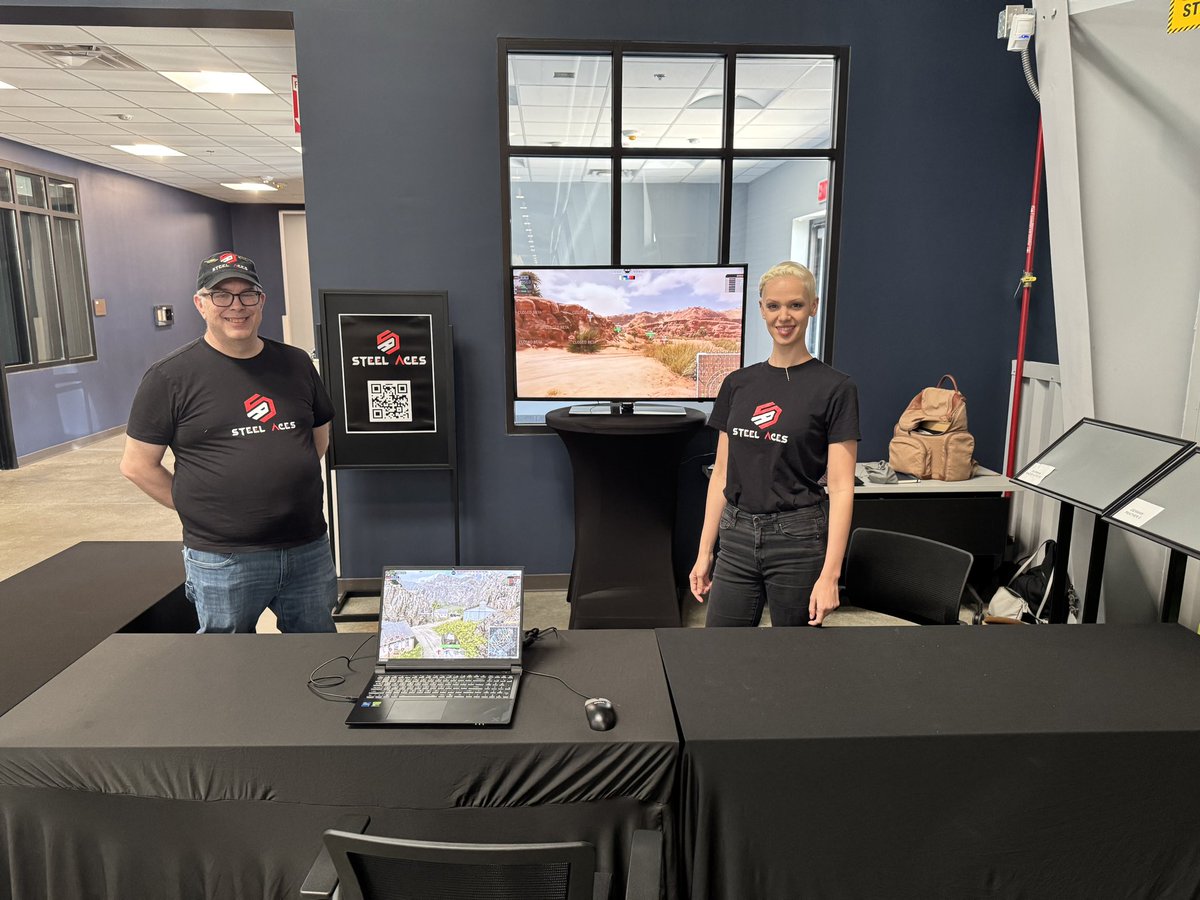 Steel Aces (@steelacesx) on Twitter photo Steel Aces is here! Join our team at the booth next to <a href="/ArmorCavMuseum/">ARMOR/CAV Foundation</a> and try our latest demonstration build from 12-4 PM at <a href="/ArmorCollection/">U.S. Army Armor & Cavalry Collection</a> today. Steel Aces is here! Join our team at the booth next to <a href="/ArmorCavMuseum/">ARMOR/CAV Foundation</a> and try our latest demonstration build from 12-4 PM at <a href="/ArmorCollection/">U.S. Army Armor & Cavalry Collection</a> today.