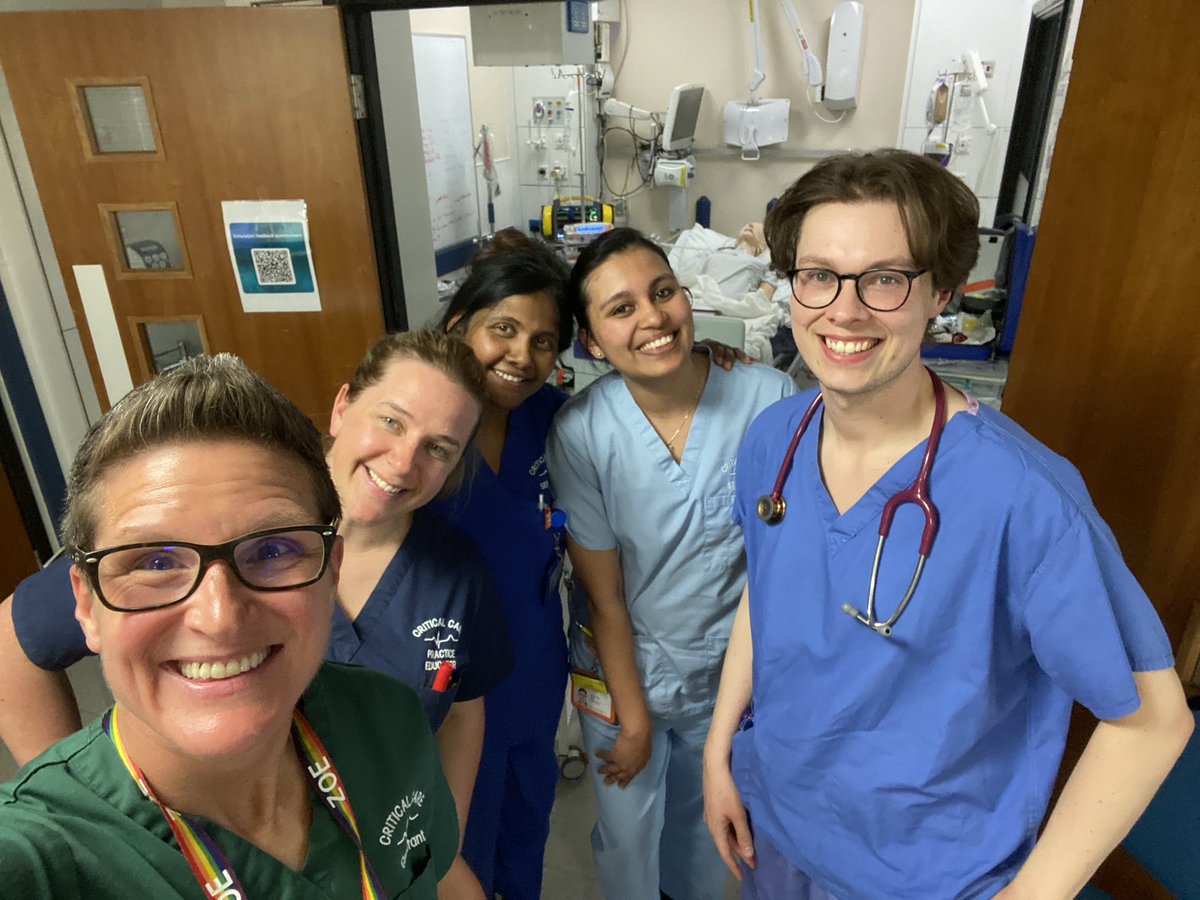 Brilliant group for mdt sim at PRH today!!