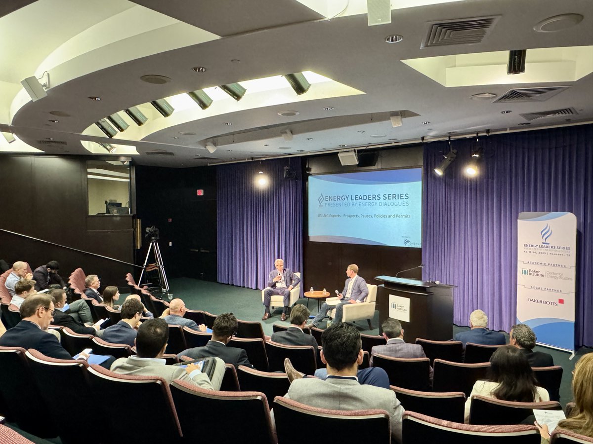 Energy Dialogues (@energy_dialogue) on Twitter photo Thank you to all who joined us yesterday at the Houston Energy Leaders Series!
A full day of panels, roundtables & networking focused on US #LNG exports.
Grateful to our speakers, attendees & partners <a href="/BakerInstitute/">Baker Institute</a> & @BakerBotts.
#EnergyDialogues #EnergyPolicy Thank you to all who joined us yesterday at the Houston Energy Leaders Series!
A full day of panels, roundtables & networking focused on US #LNG exports.
Grateful to our speakers, attendees & partners <a href="/BakerInstitute/">Baker Institute</a> & @BakerBotts.
#EnergyDialogues #EnergyPolicy
