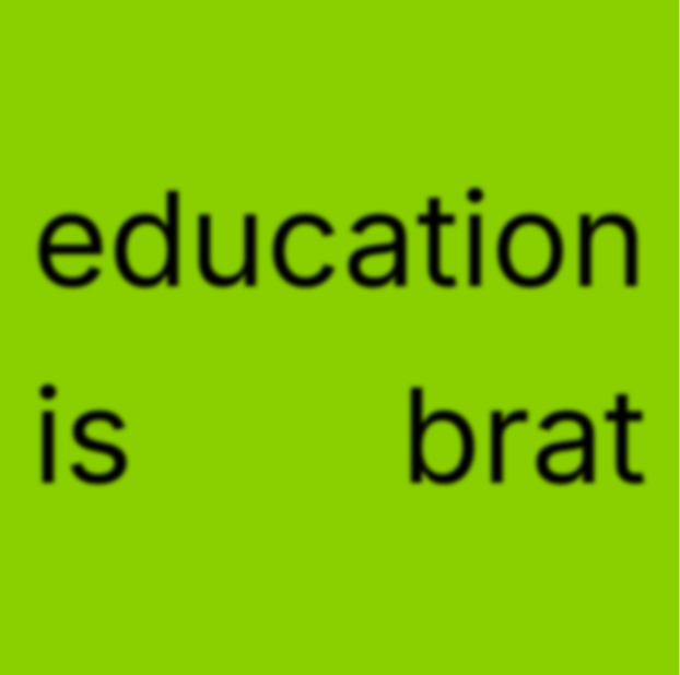 NextGenSEU's tweet photo. education is brat, empower it

#brat #educationreform #empowereducation #nextgenrisingseu #STEMEducation 
jdg https://t.co/IzVxGbaSaR