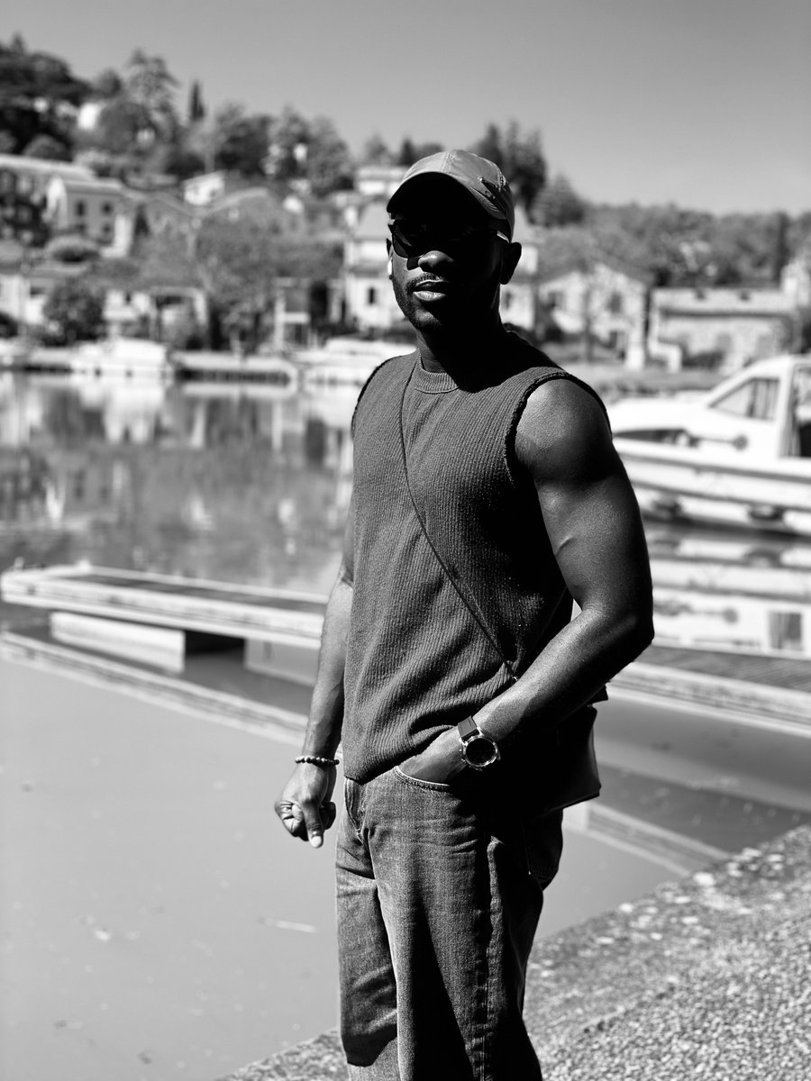 Black and white
