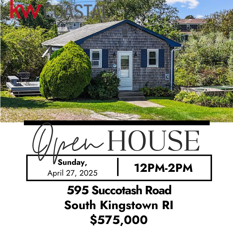 MunroeTeam's tweet photo. OPEN HOUSE SUNDAY APRIL 27, 12:00-2:00
595 SUCCOTASH ROAD, SOUTH KINGSTOWN, RI 02879 
$575,000 https://t.co/7sy2rHQaqv