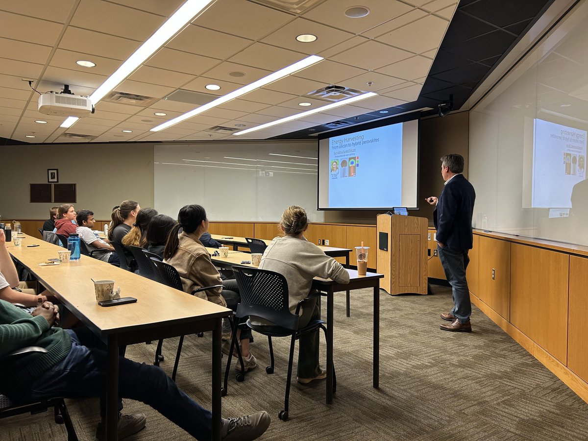 Michigan Chemistry (@michiganchem) on Twitter photo Great materials seminar yesterday by Professor Cahoon (<a href="/CahoonLabUNC/">Cahoon Lab</a>)!
<a href="/uncchemistry/">UNC-Chapel Hill Chemistry</a> #electrochemistry Great materials seminar yesterday by Professor Cahoon (<a href="/CahoonLabUNC/">Cahoon Lab</a>)!
<a href="/uncchemistry/">UNC-Chapel Hill Chemistry</a> #electrochemistry