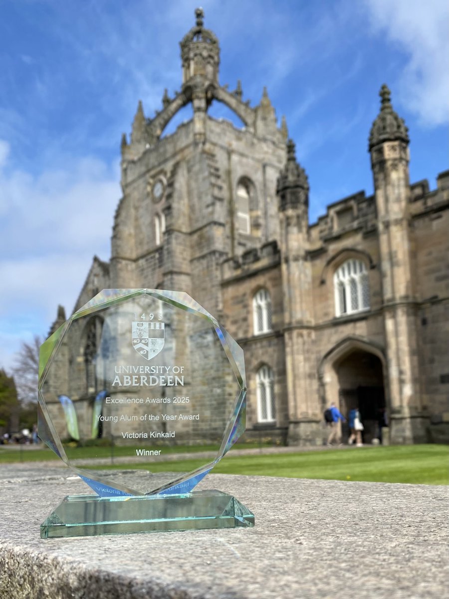 Victoria Kinkaid (@vkinkaid11) on Twitter photo Honoured to be named "Young Alumn of the Year" by <a href="/aberdeenuni/">University of Aberdeen</a> Excellence Awards! 🏆
Grateful to the beautiful institution that helped shape my journey!
Proud is an understatement. 🙏 #AberdeenAlumni #ExcellenceAwards #medtwitter Honoured to be named "Young Alumn of the Year" by <a href="/aberdeenuni/">University of Aberdeen</a> Excellence Awards! 🏆
Grateful to the beautiful institution that helped shape my journey!
Proud is an understatement. 🙏 #AberdeenAlumni #ExcellenceAwards #medtwitter