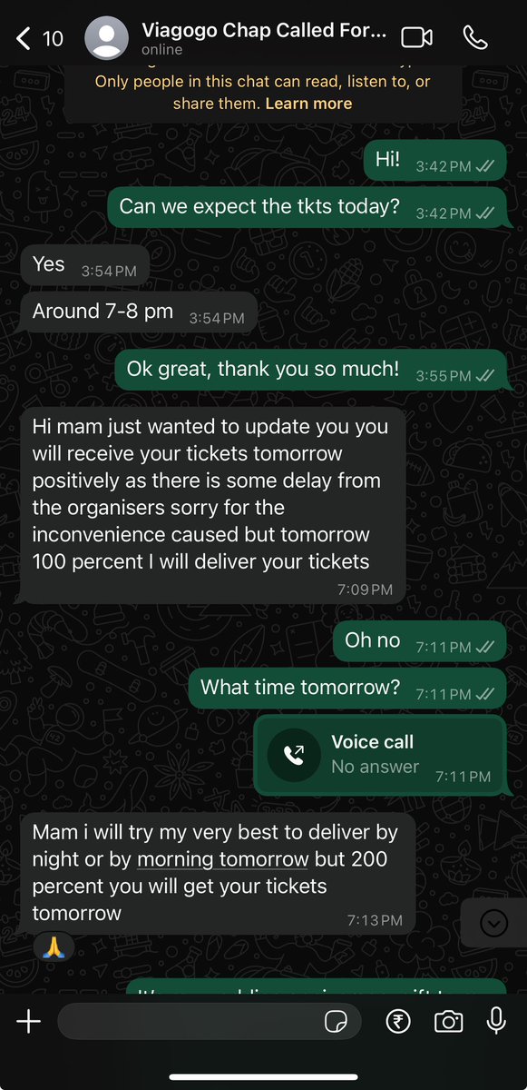 Strange, booked IPL match for 27th April on viagogo for a ridiculously high price. Got an email 2 days ago from them saying tkts despatched. Some chap calls me and says DDCA hasn’t even issued the tkts yet so I will get it tomorrow! I am smelling a fraud here! How can DDCA not