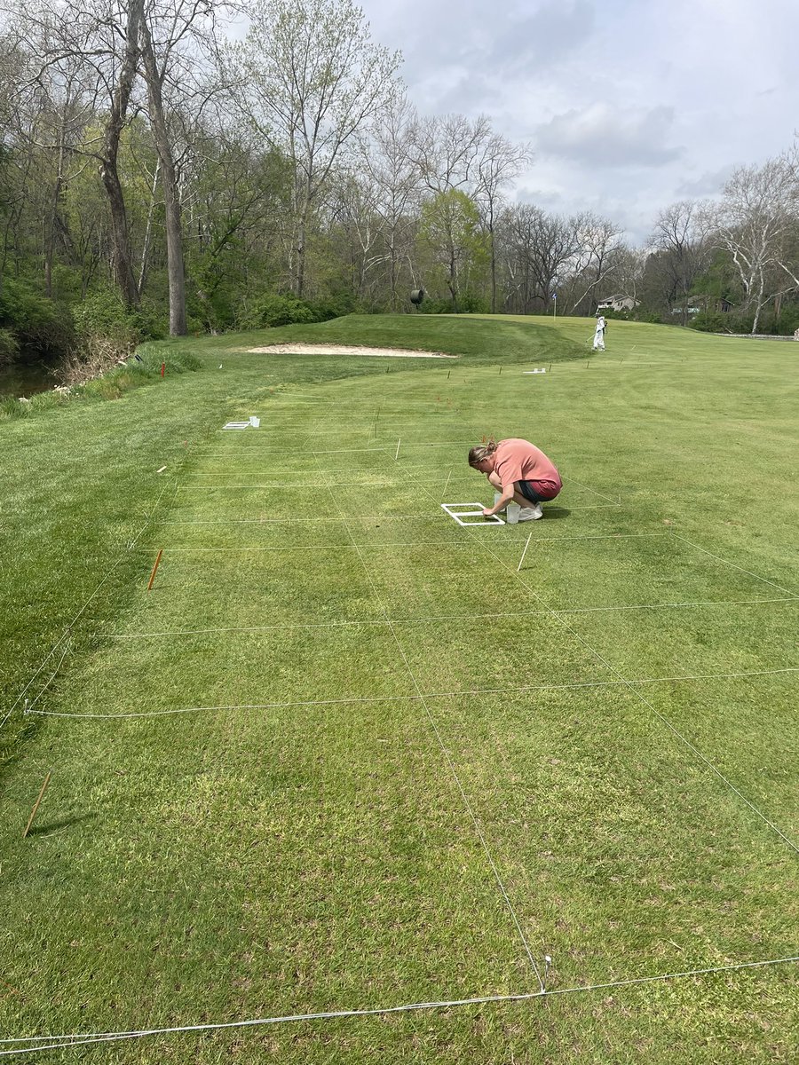Always a pleasure to have Dr. Wu and her associates out testing and tracking for ABW <a href="/OSU_Turf_Health/">Shaohui Wu</a> <a href="/GCGCSA/">GCGCSA</a> <a href="/CFAES_OSU/">Ohio State - CFAES</a>